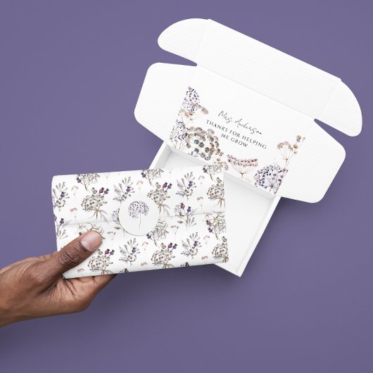 ボーホー フラワル ティッシュペーパー 薄葉紙