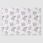 ボーホー フラワル ティッシュペーパー 薄葉紙 (正面)