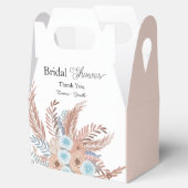 ボーホー フラワーズ ブライダル シャワー ブライダル シャワー フェイバーボックス (オープン)