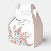 ボーホー フラワーズ ブライダル シャワー ブライダル シャワー フェイバーボックス (正面サイド)