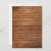 ボーホー フラワー シャワー ワイルドな月のお子様でいて 招待状 (裏面)