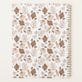 ボーホー フラワー ファミリー ネーム プランナー (裏面)