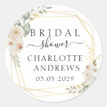 ボーホー フラワー ブライダル シャワー  