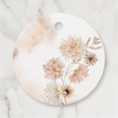 ボーホー ブライズシャワー サンクス フェイバータグ (裏面)