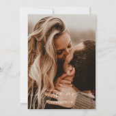 ボーホー ブライズシャワー 招待状 | モダン フラワーブランシュ (裏面)