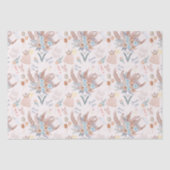 ボーホー ブライダル シャワー パターン 薄葉紙 (正面)