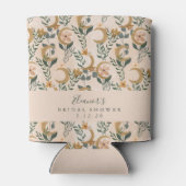 ボーホー ブラッシュ ボタニカル ムーン カスタム ブライダル シャワー 缶クーラー (裏面)