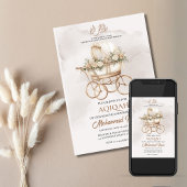 ボーホー ベイビー カレッジ アキカ ユニセックス ムスリム 新生児 招待状