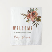 ボーホー ベイビー シャワー グリー ネイチャー ラスティック アドアブル