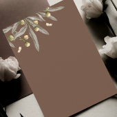 ボーホー ベージュ ボタニカル ウェディング メニュー