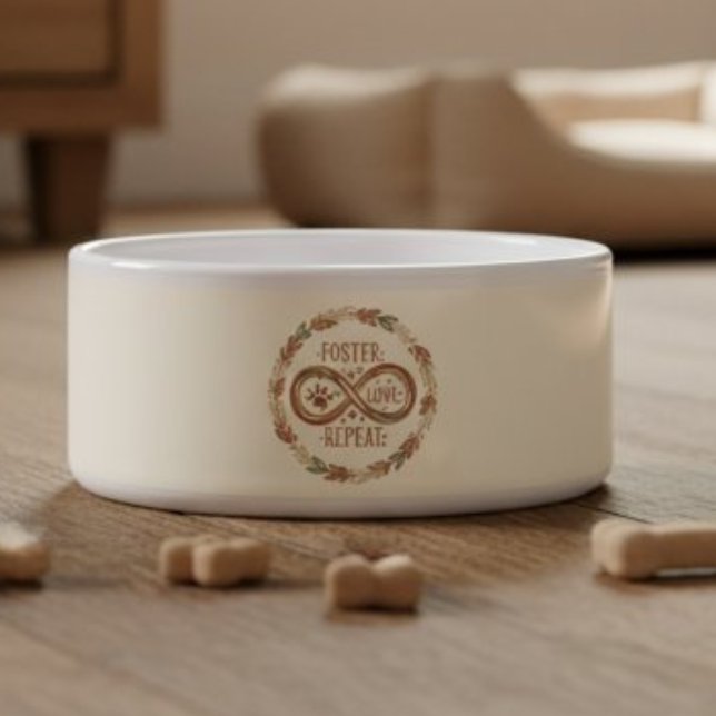 ボーホー ペット フォスター フィーディング ボウル (Foster dog food bowl)