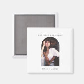 ボーホー ミニマリスト アーク | メリー アンド マリード フォト マグネット (正面/裏面)