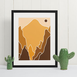 ボーホー モダン ウォールアート プリント