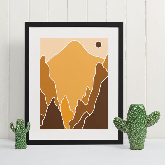 ボーホー モダン ウォールアート プリント