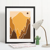 ボーホー モダン ウォールアート プリント