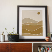 ボーホー モダン ウォールアート プリント