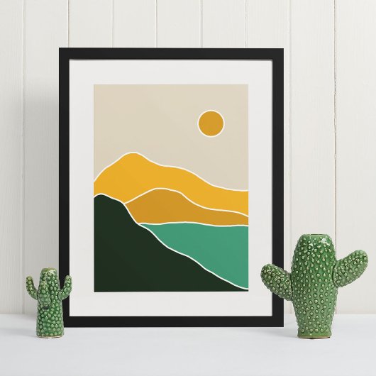 ボーホー モダン ウォール アート プリント