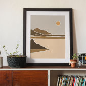 ボーホー モダン ウォール アート プリント