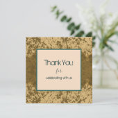 ボーホー ラスティック スプラッター ティール フレーム デザイン (スタンド正面)