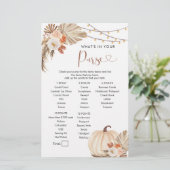 ボーホー ラスティック パンプキン 秋の恋 財布ゲーム (スタンド正面)