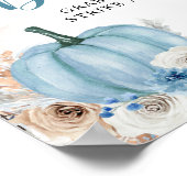 ボーホー ラスティック パンプキン 秋 フォトブース サイン (角)