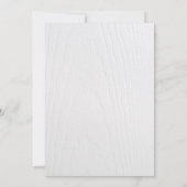 ボーホー ラスティック ミント フローラル サキュレント リハーサル ディナー 招待状 (裏面)