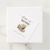 ボーホー ラブ は 開花中... フラワーブライダルシャワーブランチ フェイバータグ (インサイチュ)