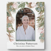 ボーホー リーブ イン ラビング メモリー フォト メモリアル フォトプラーク (正面)