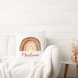 ボーホー レインボー ボヘミアンスタイル アースカラー ニュートラル サン クッション