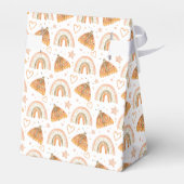 ボーホー レインボー 水彩 蝴蝶 赤ちゃん歓迎会 フェイバーボックス (裏面サイド)