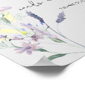 ボーホー ワイルドフラワーズ - 本、カード、ギフト ポスター (角)