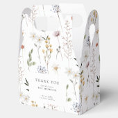 ボーホー ワイルドフラワー ブライズシャワー フェイバーボックス (オープン)