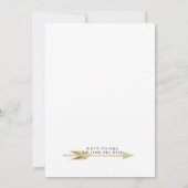 ボーホー ワイルド ワン | ファースト バースデー パーティー 招待状 (裏面)