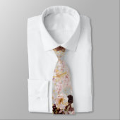 ボーホー H2 ダスティ ローズ バーガンディ マム DIY 背景 N ネクタイ (タイ)