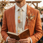 ボーホ アブストラクト パターン ネクタイ