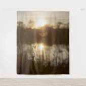 ボーホ グラス ナチュラル ウォーター ランドスケープ タペストリー (正面)