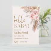 ボーホ ニュートラル 性別発表 招待状 (スタンド正面)