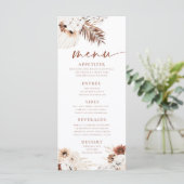 ボーホ パンパス グラス メニュー (スタンド正面)