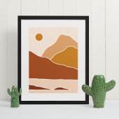 ボーホ モダン 壁アート プリント, バリューポスター 紙 ポスター