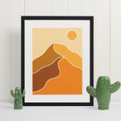 ボーホ モダン 壁アート プリント, ヴァリューポスター 紙 ポスター