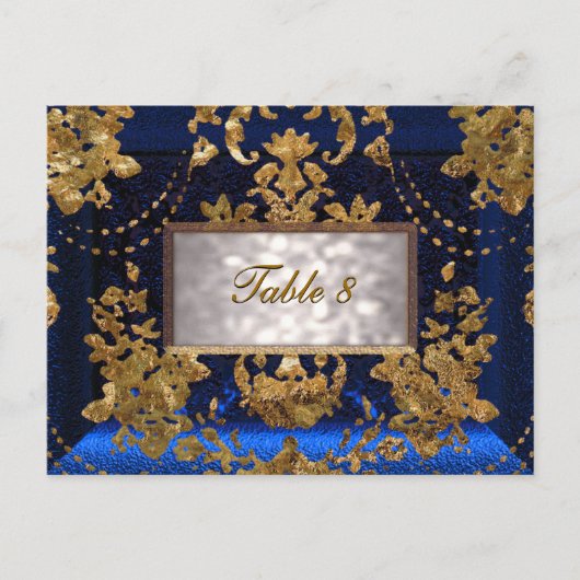 ボーマノワールビクトリアンサピール表番号カード ポストカード (正面)