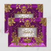 ボーマノワールビクトリアンペリエ表番号カード ポストカード (正面/裏面)