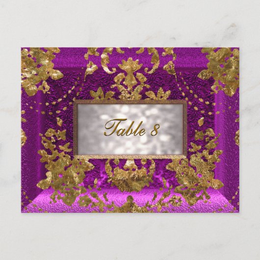 ボーマノワールビクトリアンペリエ表番号カード ポストカード (正面)