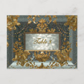 ボーマノワールビクトリアンリードナンバーカード ポストカード (裏面)