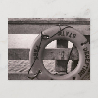 ボーマン湾の偽善通過 ポストカード