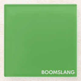 ボームスラングの緑の色名 ガラスコースター