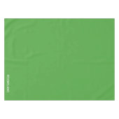 ボームスラングの緑の色名 テーブルクロス (正面(横))