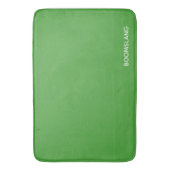 ボームスラングの緑の色名 バスマット (正面縦)