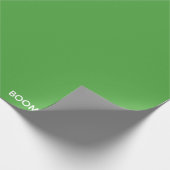 ボームスラングの緑の色名 ラッピングペーパー (角)