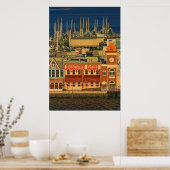 ボームタウンサンセット ポスター (キッチン)